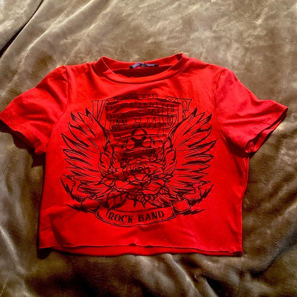 Rock Band T-shirt. Size Small